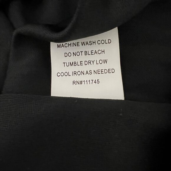 WD.NY Womens Plus Black Pleated Maxi Skirt Full Chiffon size 1X - Picture 10 of 11